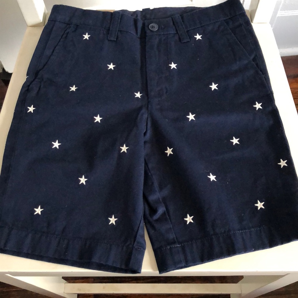 Crewcuts Navy star shorts